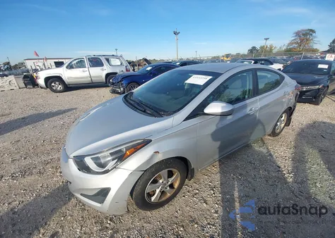 2015 Hyundai Elantra Se from USA, damaged, VIN KMHDH4AE8FU433350